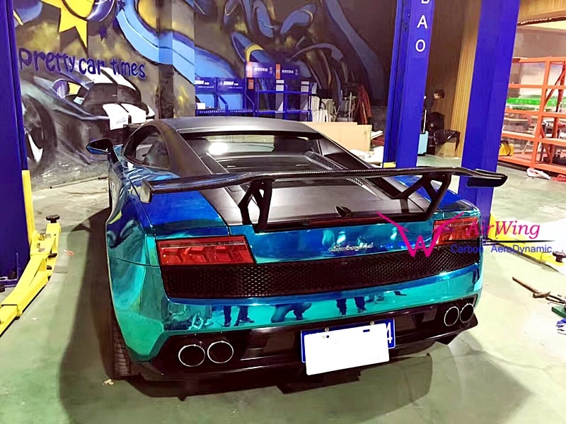 Lamborghini Gallardo LP550 LP560 LP570 DMC SV style Carbon Rear Wing 07